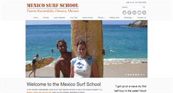 Desktop Screenshot of mexicosurfschool.com